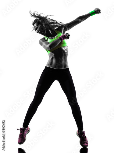 Fototapeta tancerz kobieta ćwiczenie ludzie aerobik