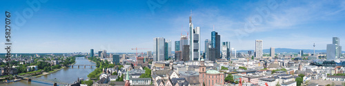 Obraz na płótnie miasto lato architektura europa panorama