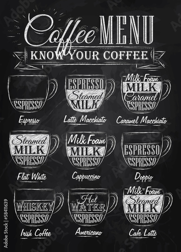 Obraz na płótnie macchiato filiżanka kawa kawiarnia jedzenie