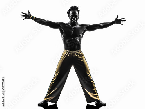 Obraz na płótnie mężczyzna ćwiczenie ludzie brazylia tancerz