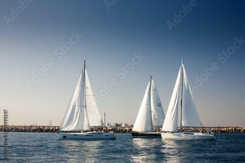 Obraz na płótnie włochy wyścig sport żeglarstwo lato