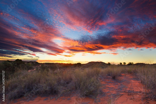 Naklejka krajobraz wydma wzór pustynia niebo