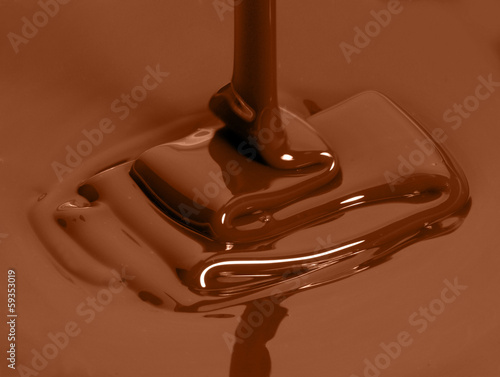 Fotoroleta jedzenie deser czekolada brązowy