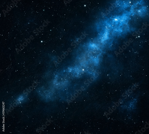 Fotoroleta galaktyka pole natura mgławica