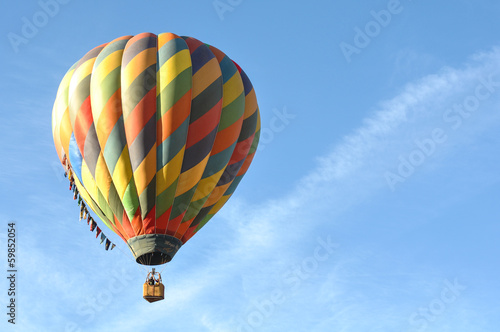 Fotoroleta sterowiec balon zabawa sport