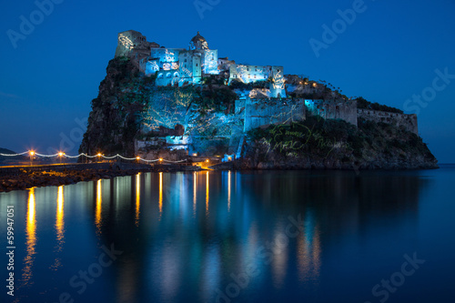 Obraz na płótnie noc europa lato zamek
