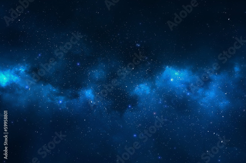 Naklejka niebo galaktyka noc wszechświat gwiazda
