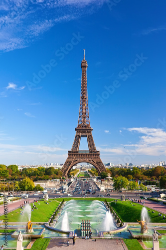 Naklejka francja niebo architektura wieża