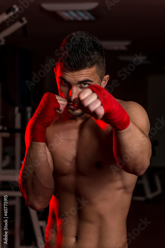 Obraz na płótnie mężczyzna boks sporty ekstremalne