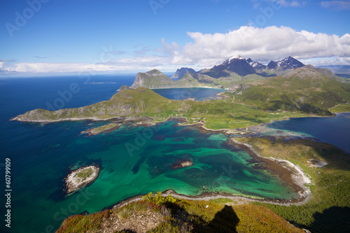Obraz na płótnie europa morze skandynawia wyspa