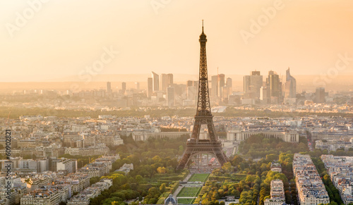 Fotoroleta panorama wieża europa