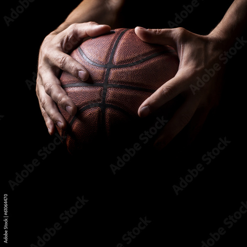 Plakat piłka sport koszykówka