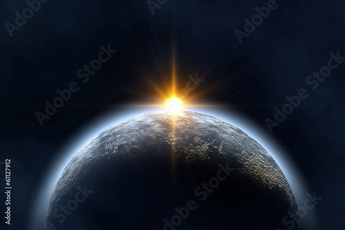 Obraz na płótnie niebo gwiazda planeta mgławica