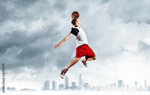 Fotoroleta ciało koszykówka witalność mężczyzna