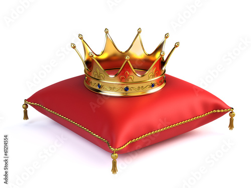 Plakat 3D król monarcha