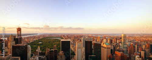 Fotoroleta ameryka metropolia panorama manhatan