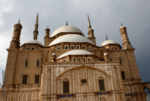 Naklejka architektura meczet egipt widok stary