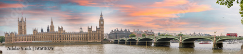 Fototapeta anglia architektura londyn panoramiczny