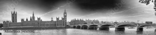 Fototapeta tamiza most panorama anglia londyn