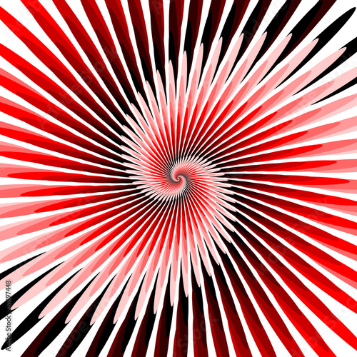 Obraz na płótnie fala spirala abstrakcja sztuka