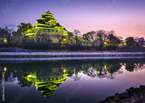 Fototapeta zamek azjatycki japoński