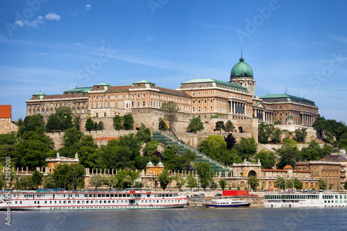 Plakat rejs widok europa pałac woda