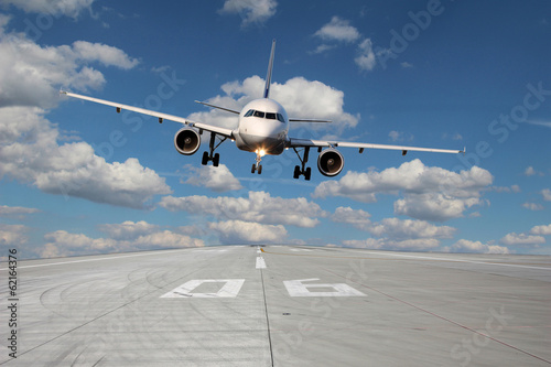 Plakat odrzutowiec lotnictwo airliner praga silnik
