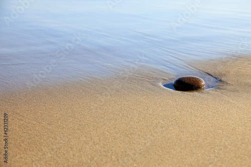 Naklejka zen lato morze plaża