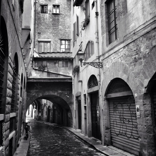 Naklejka Stara uliczka we Florencji