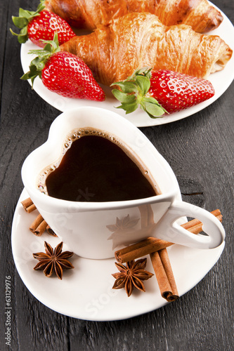 Obraz na płótnie expresso jedzenie filiżanka mokka kawa