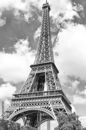 Naklejka francja piękny wieża europa
