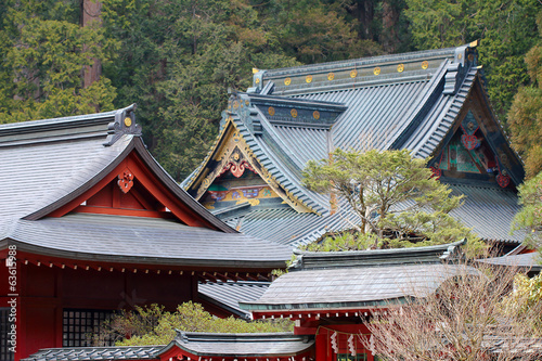 Fototapeta świątynia tokio japonia