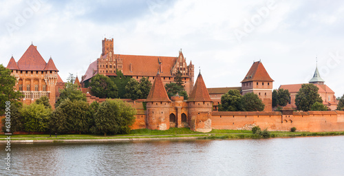 Fotoroleta zamek stary architektura widok europa