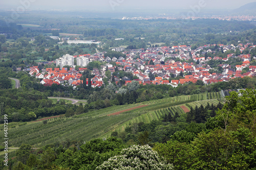 Fototapeta wioska krajobraz miasto