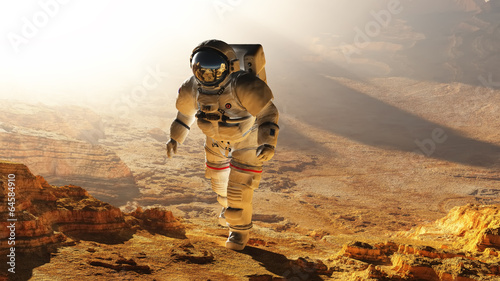 Obraz na płótnie Astronauta