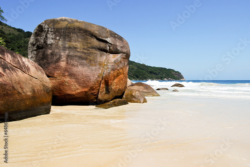 Plakat wyspa sport ameryka południowa brazylia wydma