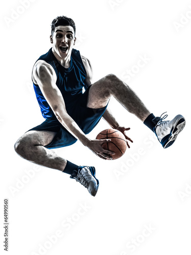 Fotoroleta sport mężczyzna koszykówka