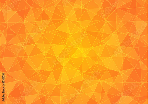Fototapeta abstrakcja pomarańczowy trójkąt