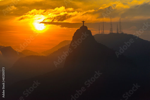 Fototapeta ameryka brazylia góra pejzaż