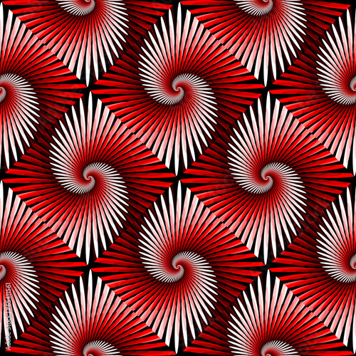 Fotoroleta fala stylowy spirala sztuka wzór