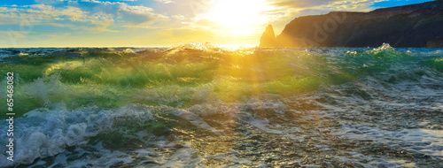 Fotoroleta woda plaża wybrzeże morze słońce