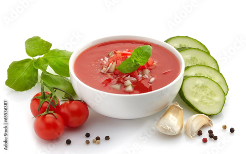 Obraz na płótnie jedzenie pomidor pieprz lato zdrowy