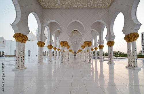 Fotoroleta meczet pałac arabian arabski