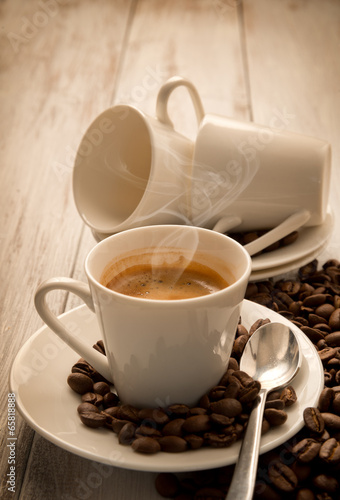 Obraz na płótnie arabski mleko expresso kawa