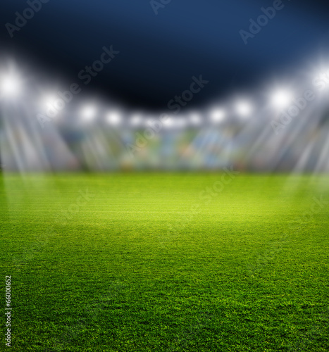 Plakat piłka brazylia trawa piłka nożna stadion