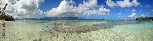 Fotoroleta tropikalny pejzaż wybrzeże morze plaża