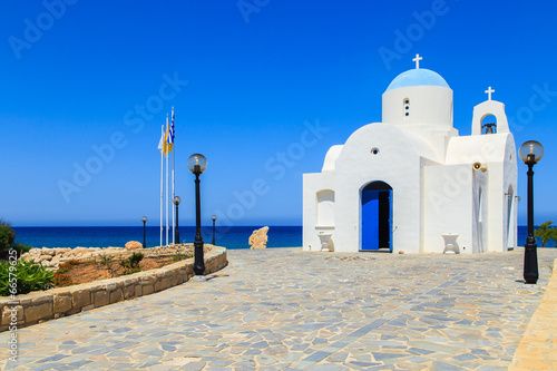 Obraz na płótnie miasto grecki cypr grecja