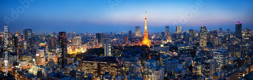 Obraz na płótnie architektura wieża tokio