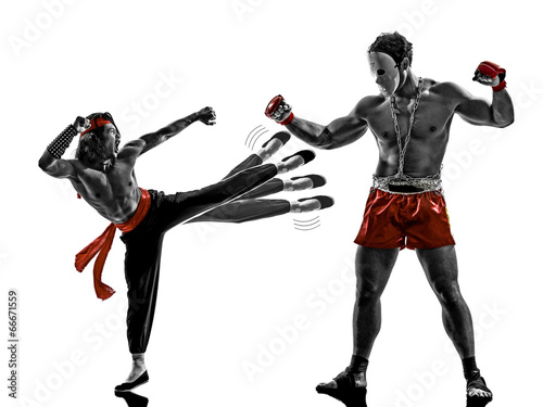 Obraz na płótnie komiks sport sztuki walki mężczyzna