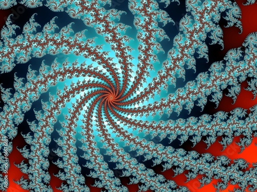Fototapeta piękny sztuka przystojny spirala wzór